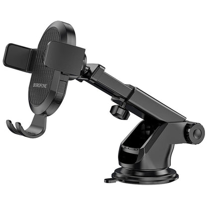 Borofone BH39 Car Holder, 4.5inch - 6.5inch, Black