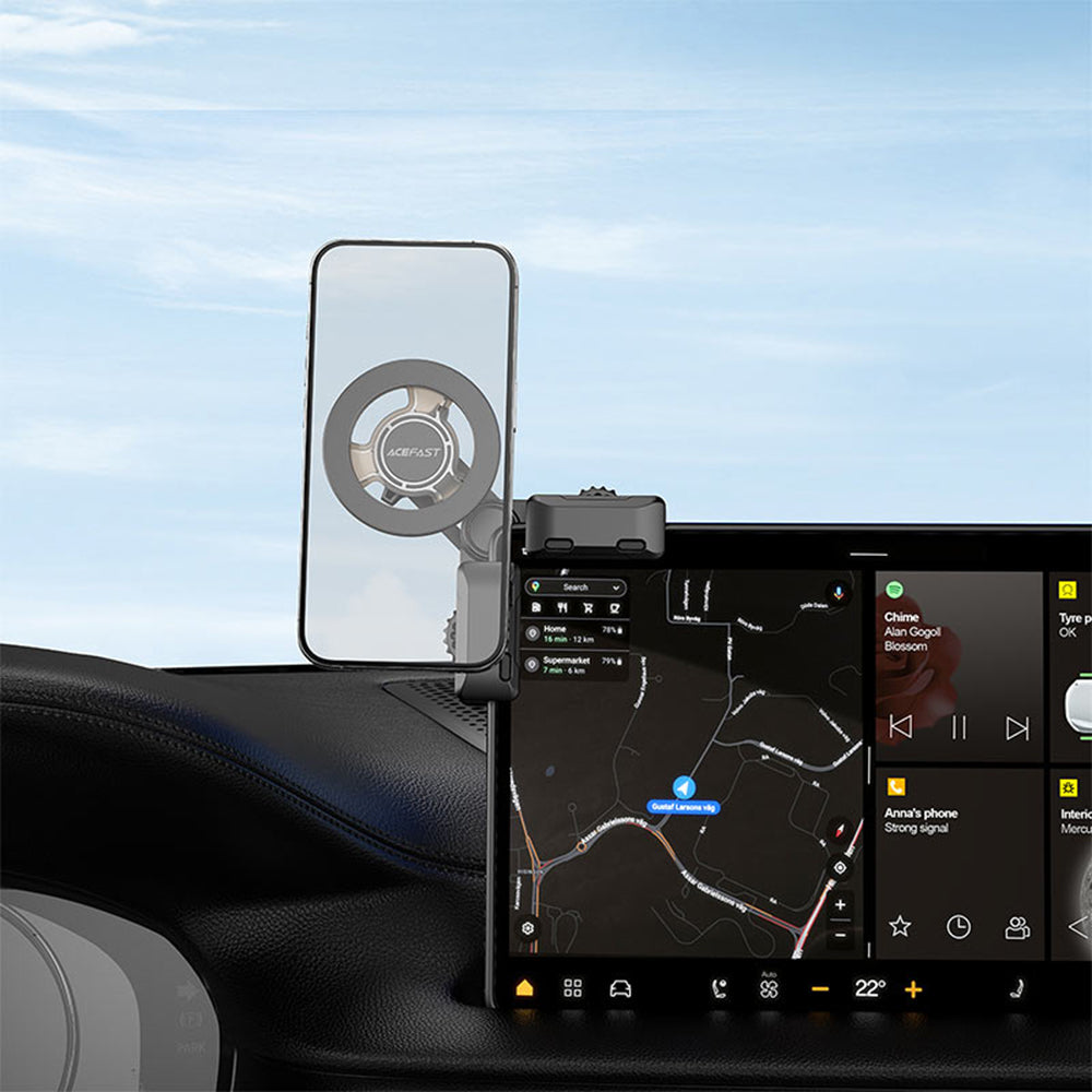 Acefast D43 Magnetic Car Holder, Universal, Black