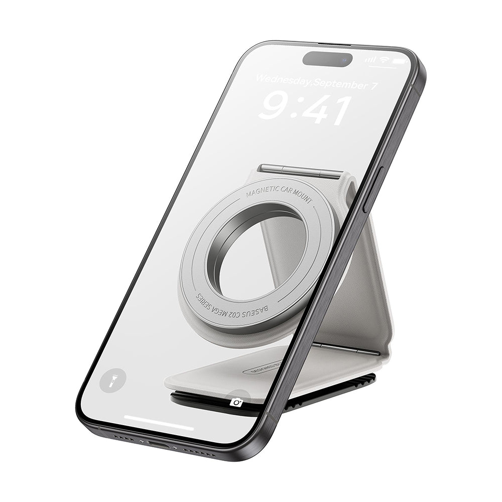 Baseus PrimeTrip C02 Magnetic Car Holder, Universal, White C40169002213-00