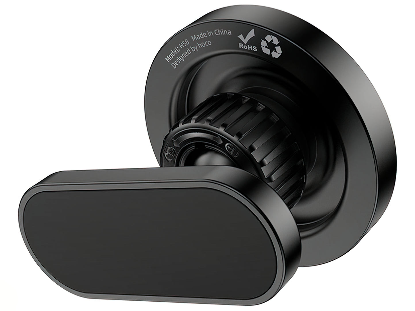 HOCO H58 Magnetic Car Holder, 4.5inch - 7inch, Black