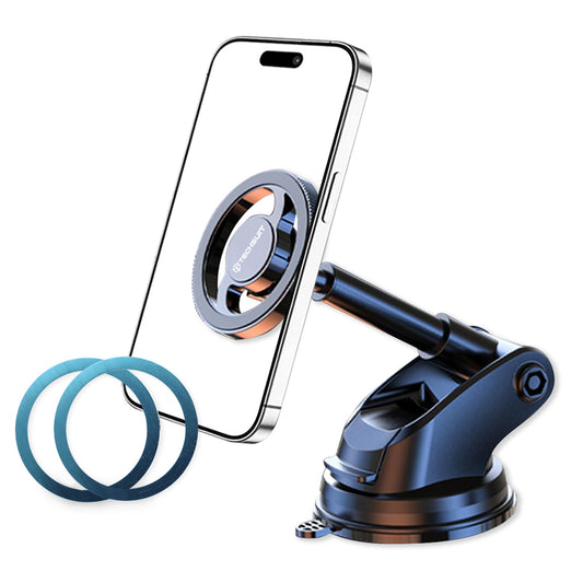 Techsuit S12 Magnetic Car Holder, Universal, Black