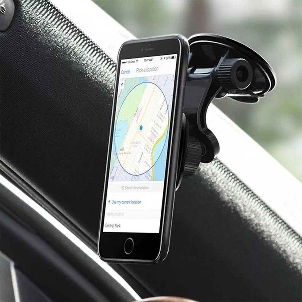 Magnetic Techsuit S6 Car Holder, Universal, Black Red