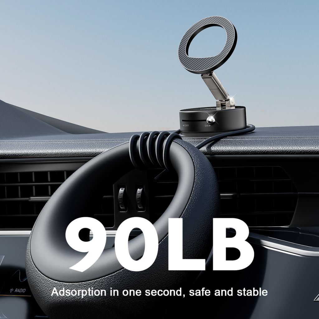 Magnetic Car Holder XO Design C188, Universal, Black