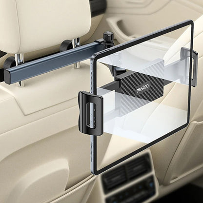 Yesido C294 Car Headrest Mount, 4.7inch - 13inch, Black