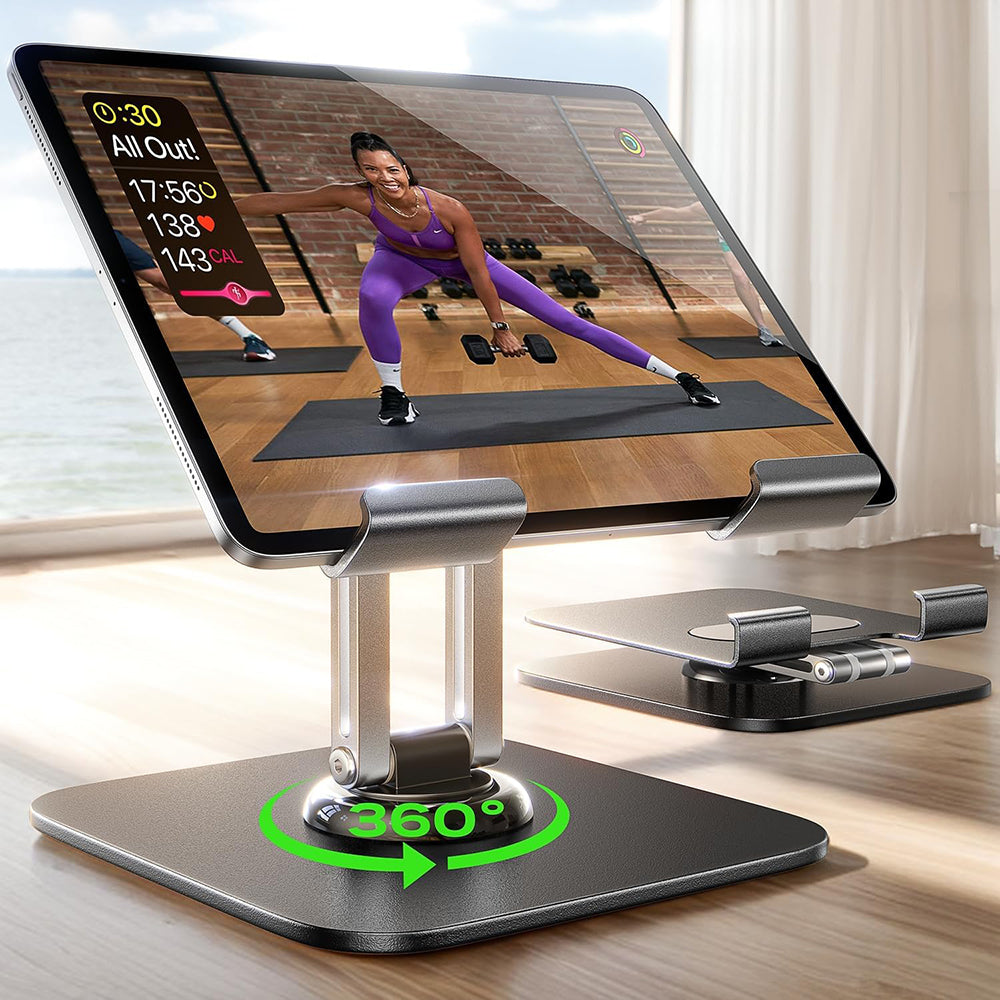 Lisen Q18 Desk Stand for Phone / Tablet, 4.7inch - 12.9inch, Black YL0423120002