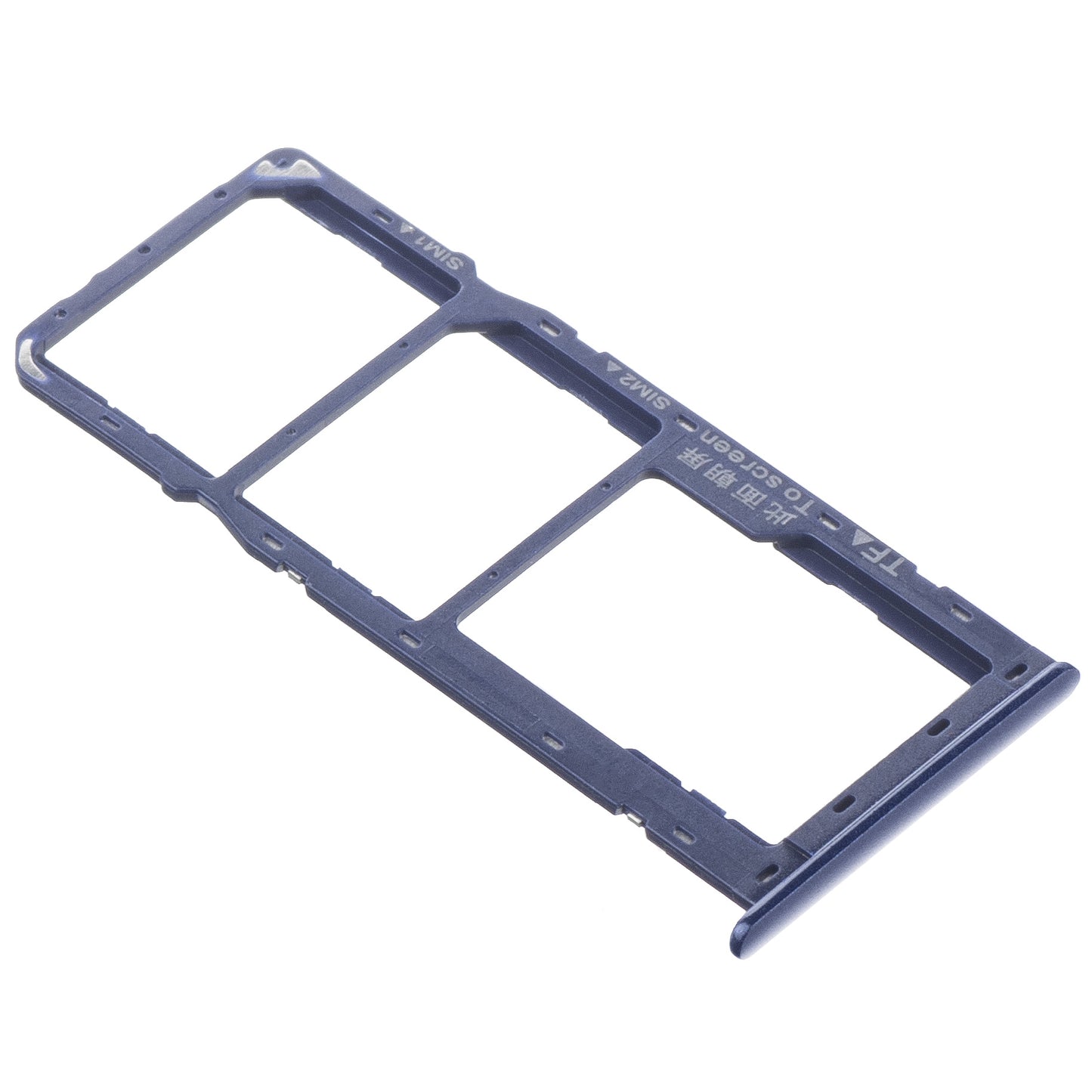 SIM holder - Card Samsung Galaxy A10s A107, Dual SIM, Blue