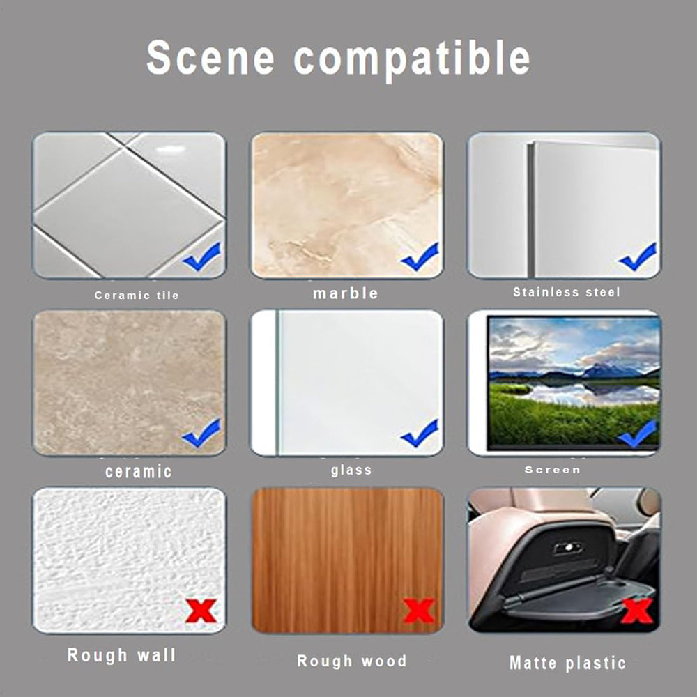 Techsuit SD-PAD Suction Cup Holder, Blue