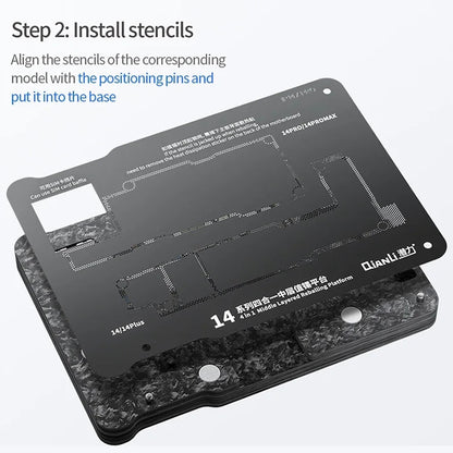 QIANLI Magnetic PCB Work Holder for Apple iPhone 15 Series