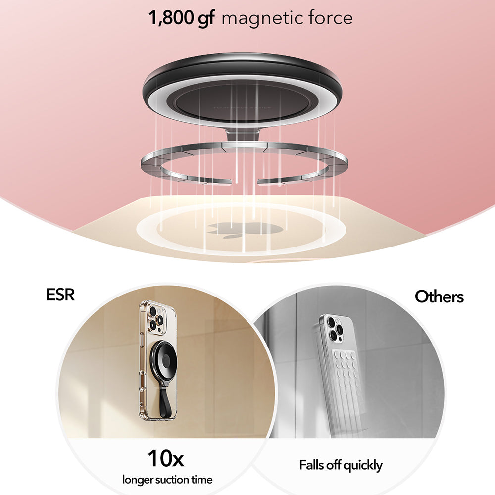 ESR HaloLock Ring Holder, Black