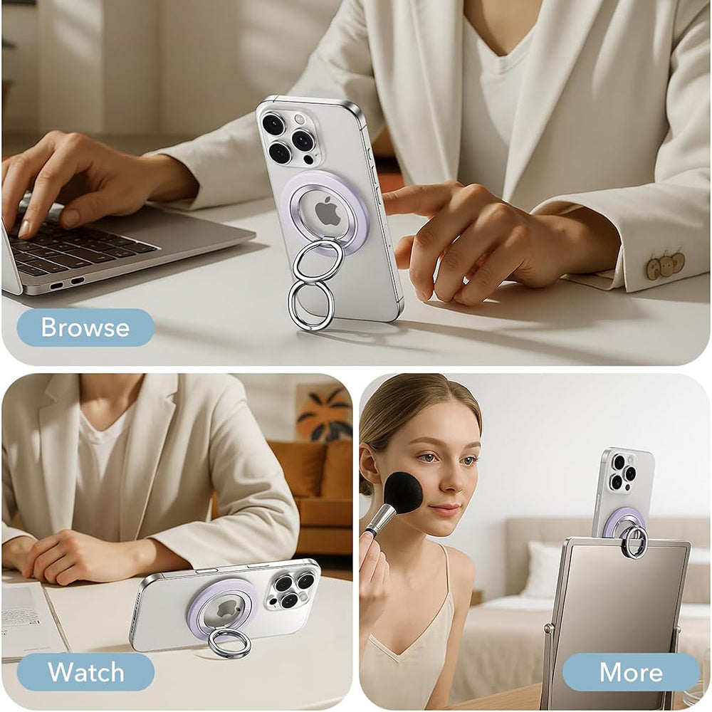 ESR HaloLock Ring Holder, Universal, Purple