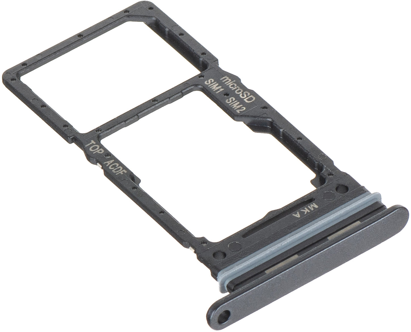 SIM Card Holder Samsung Galaxy A34 A346, Dual SIM, Black