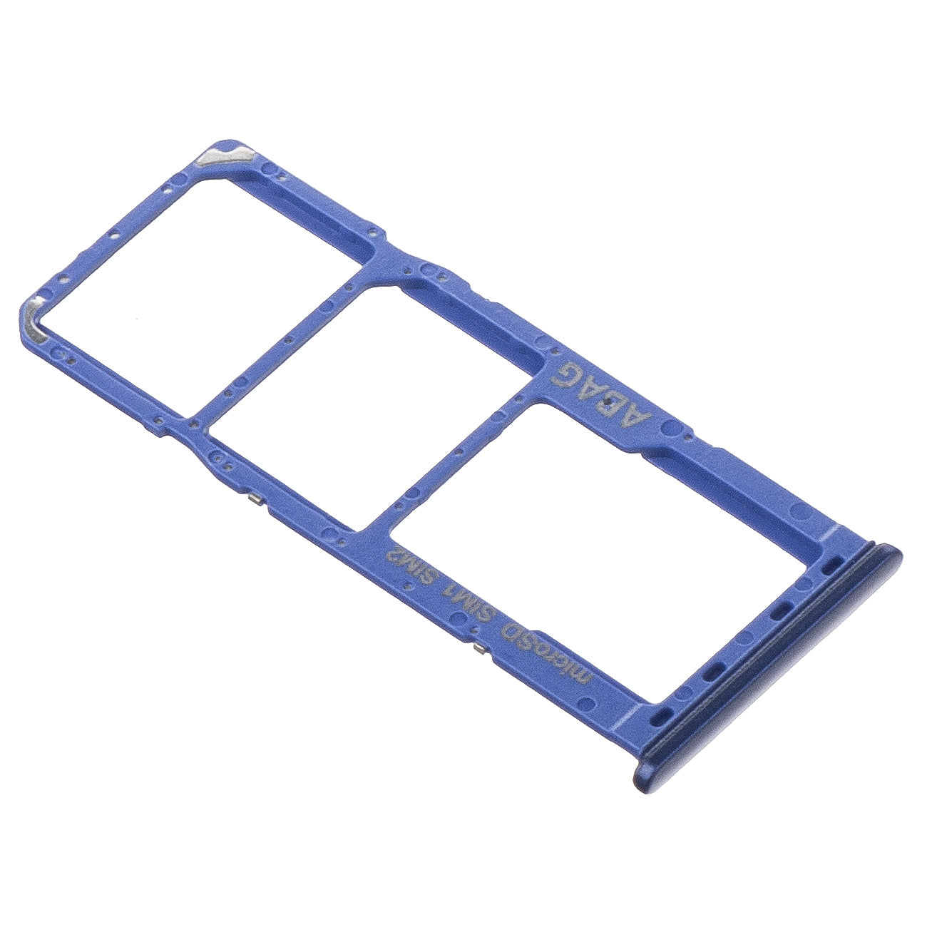SIM holder - Samsung Galaxy Galaxy A21s A217, Dual SIM, Blue
