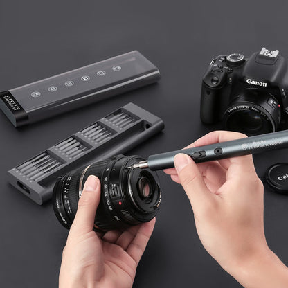 King'sdun KS-882038 Electric Screwdriver, 62in1, Gray
