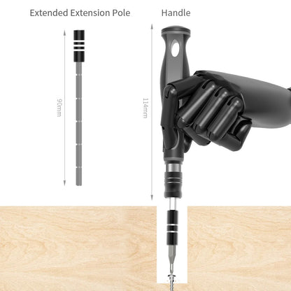 King'sdun KS-840059 Screwdriver, 48in1, Gray