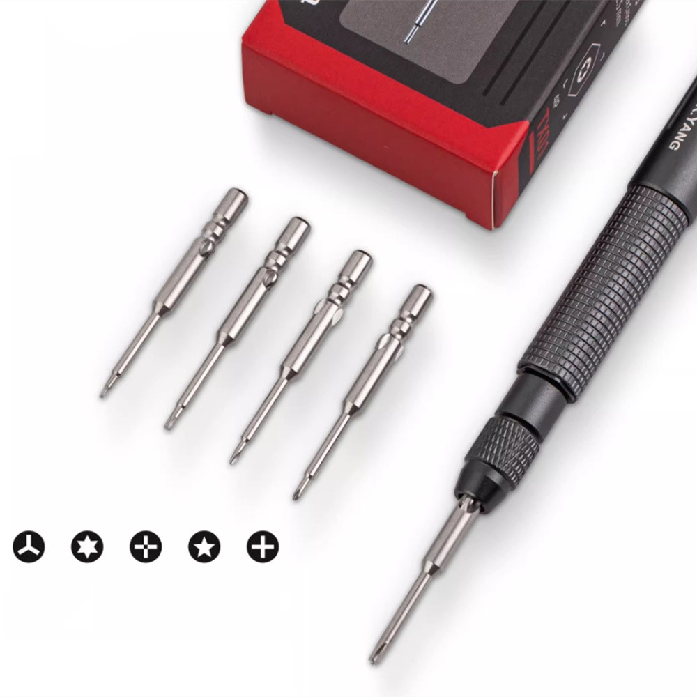 Mr.Yang Screwdriver, 5in1, Gray
