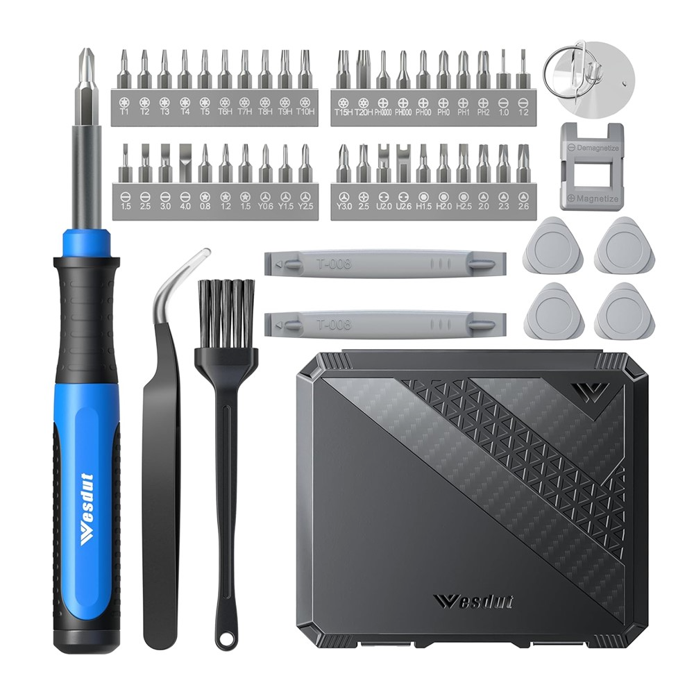 Wesdut Screwdriver, 52in1