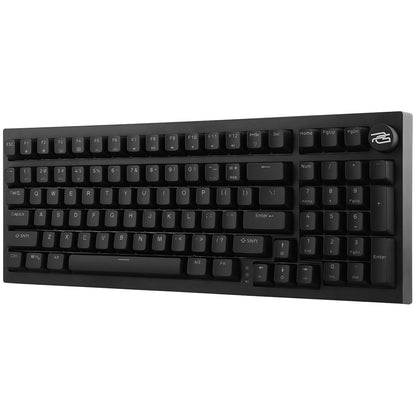 Proove Slicker Wireless Gaming Keyboard, RGB, BT / Wi-Fi / Wired, 1.8m, Black WKSLEN00022401