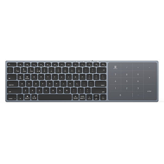 DUX DUCIS LK Wireless Keyboard, BT / Wi-Fi, Black