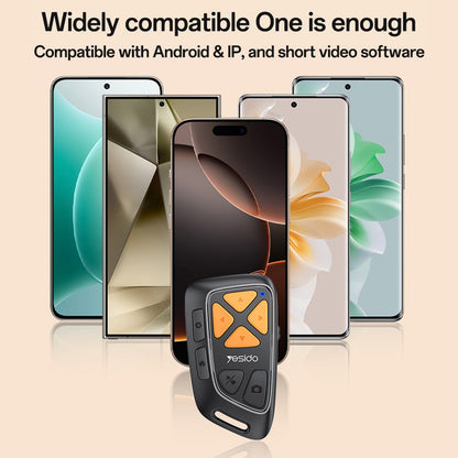 Yesido SF25 Black Multimedia Bluetooth Remote Control