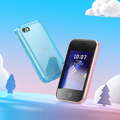 HOCO Y102 Kids Mobile Phone, 2G, 2.8inch Display, Pink