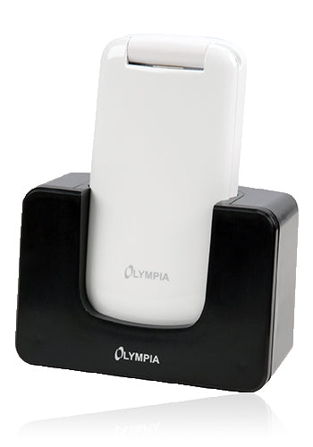 Olympia Primus Dual SIM Mobile Phone, White 2234