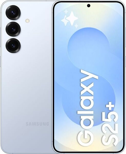 Samsung Galaxy S25+ Mobile Phone, 256GB, 12GB, Icyblue DACH SM-S936BLBDEUE
