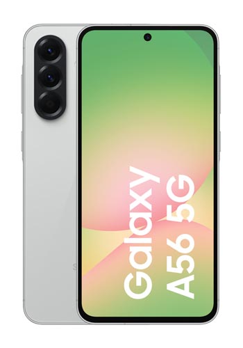 Samsung Galaxy A56 Mobile Phone, 128GB, Awesome Lightgray DACH SM-A566BZAAEUE