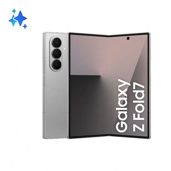 Samsung Galaxy Z Fold7 Mobile Phone, 512GB, 12GB, Silver Shadow EU SM-F966BZSCEUE