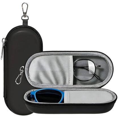 Techsuit ETJ3 Glasses Case, 165mm x 65mm x 40mm, Black