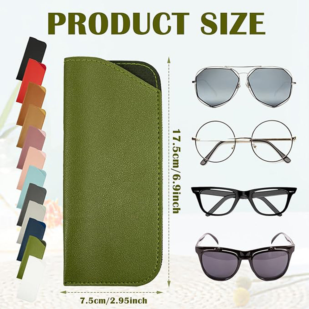 Techsuit Glasses Case ETSP7, 175mm x 75mm, Brown