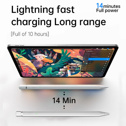 Touch Pen Techsuit AP01 Pro for Apple iPad, Active Version, White