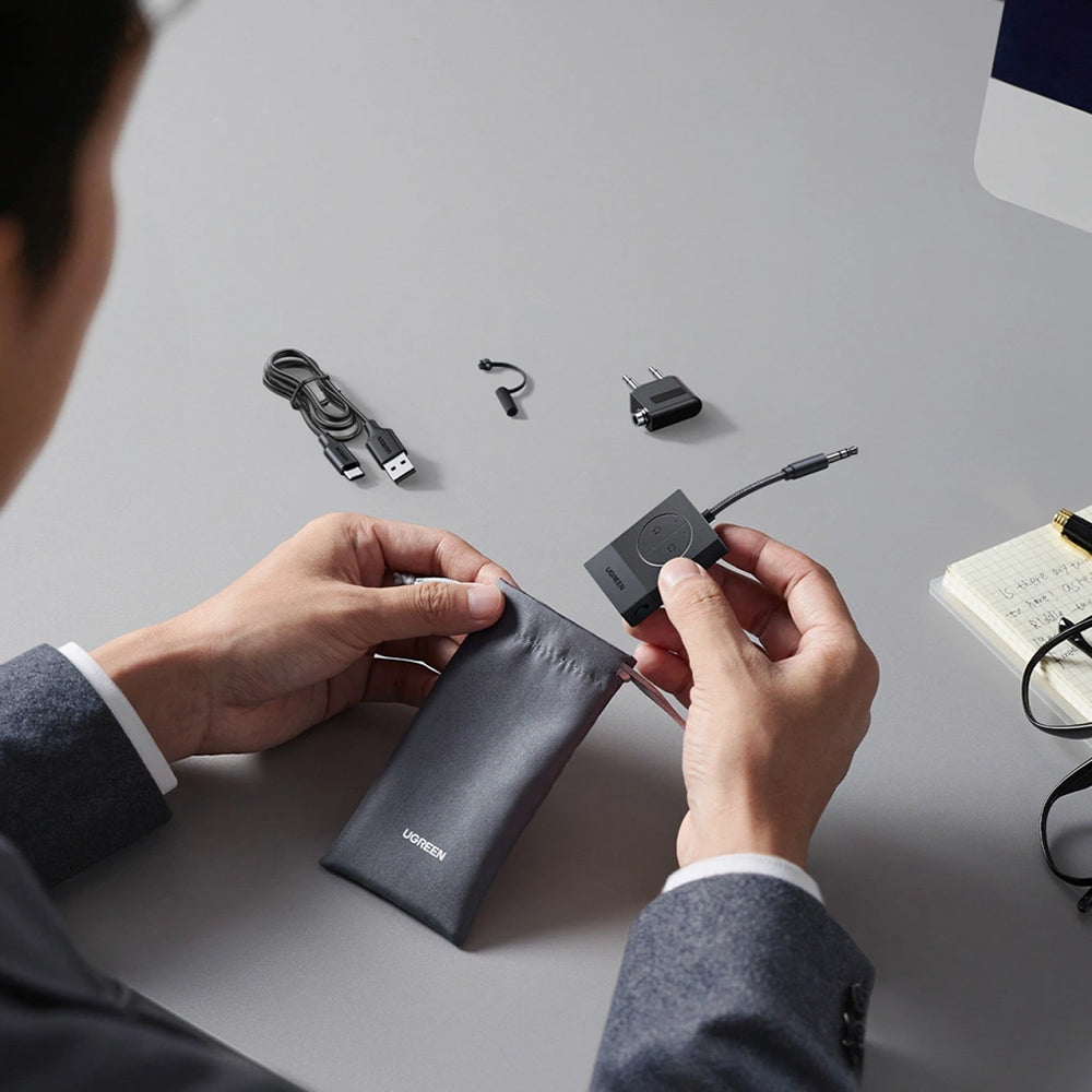 UGREEN BT305 (65706) Bluetooth Transmitter, AUX, Black