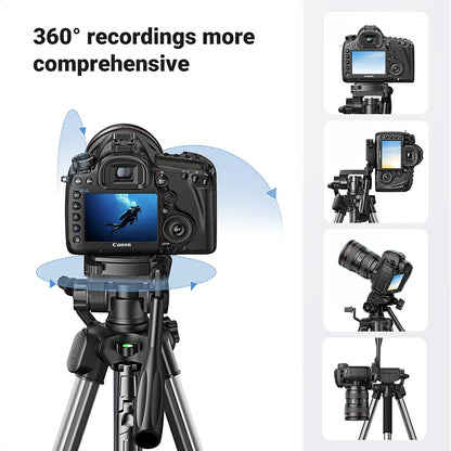 UGREEN LP661 (15187) 1/4inch Tripod, Black