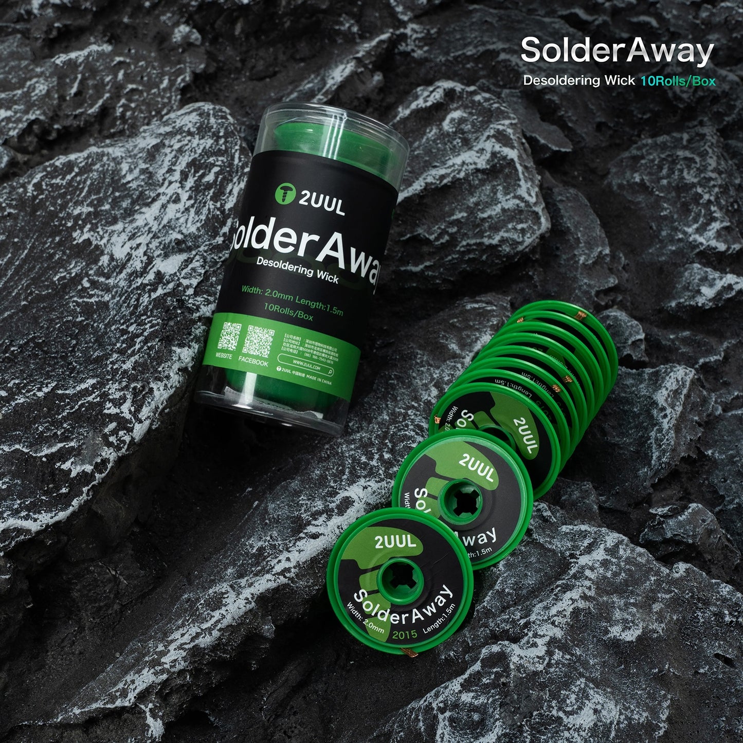 Tresa 2UUL DW15, 2mm, 1.5m, Set of 10 pieces
