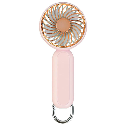 Techsuit A217 Portable Fan, Pink Gold