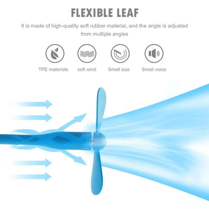 Techsuit TUF1 USB Fan, Orange